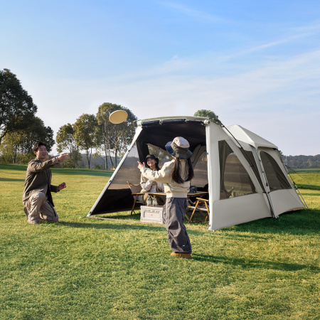 Палатка Naturehike Ango S, 4-местная, быстросборная, капучино CNK2650WS019-4OBR