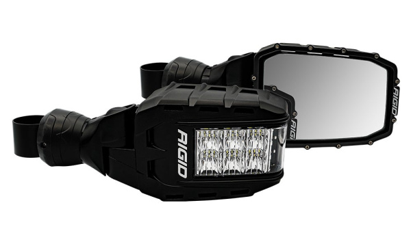 RIGID Reflect — зеркала заднего вида с встроенными LED фарами и указателями поворотов 64011