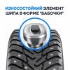Технологии и конструкция шины: Шина IKON Tyres 245/75 R16 111T Character Ice 8 SUV Studded (Nordman 8 SUV) шипованные TS78068