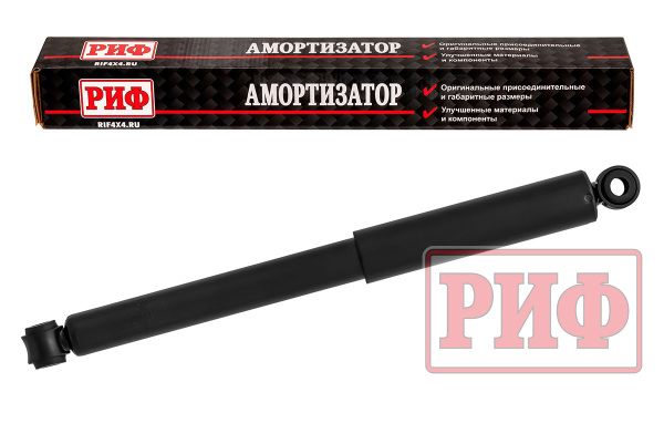 Амортизатор РИФ задний Mitsubishi L200 2005-2015/Nissan Navara D22 (NP300) штатный OEM 4162A366 SAG340SL