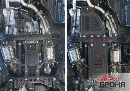 Защита КПП АвтоБроня Toyota Land Cruiser 200  111.09507.1