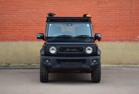 Багажник экспедиционный (платформа) алюминиевый РИФ 1250х1690 мм для Suzuki Jimny 2018+ (с крепежом) RIFJMN-roof4