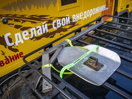 Ремень крепёжный TitanStraps Super Straps зелёный L = 23 см (Dmax = 6,55 см, Dmin = 1,47 см) TS-0909-FG