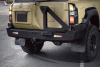 Бампер задний Nissan Patrol Y61 1997+ калитка справа, фонари STC-NPY61-BR-C2-L1