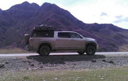 Кунг экспедиционный трехдверный KDT Toyota TUNDRA Crew Max 2007-2013  2228