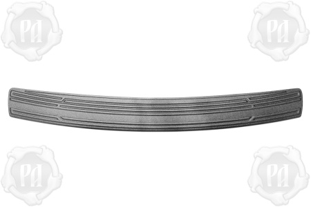 Накладка на задний бампер Haval H5 2023- шагрень N-222312