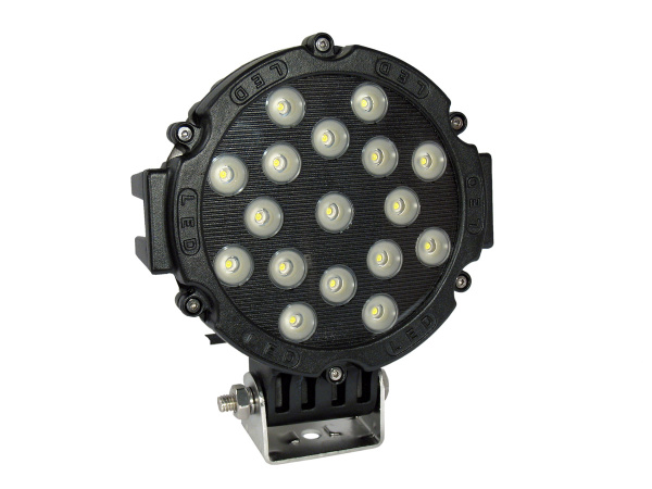 Светодиодная фара дальнего света РИФ 202 мм 51W LED SM-2012P