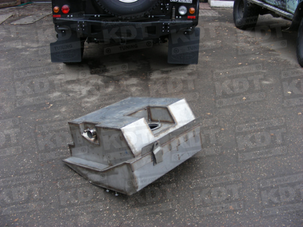 Бак топливный основной увеличенной ёмкости KDT  Land Rover Defender 110 1124