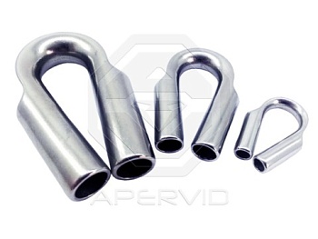 Коуш для троса диаметр 4-5 мм T-APERVID104-105