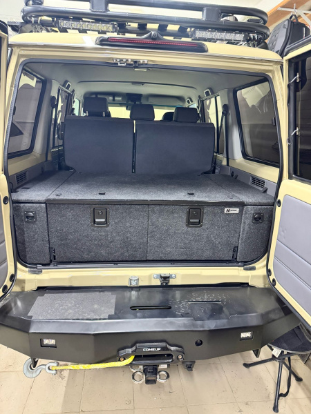 Спальник-органайзер Toyota Land Cruiser 76 спальн. сегменты, перегородки в ящики органайзера TLC760015