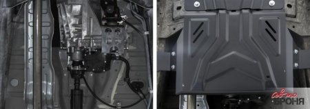 Защита РК АвтоБроня Fiat Fullback/ Mitsubishi L200/ Mitsubishi Pajero Sport  111.04048.2