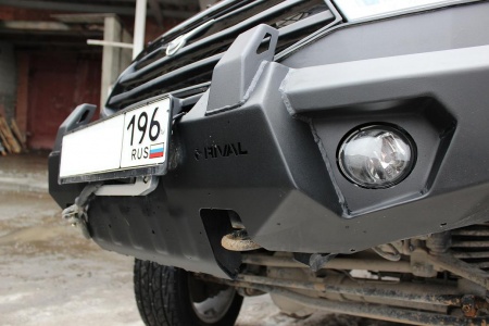 Бампер силовой передний ST RIVAL UAZ Patriot 2014-  D.6305.1