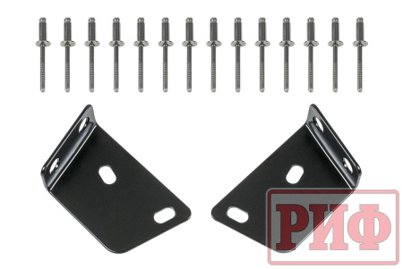 Пороги РИФ силовые Toyota Land Cruiser Prado 150 (чёрные) RIF150-40000-BL