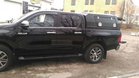 Кунг экспедиционный трехдверный II поколения KDT Toyota HILUX до 2015  15282