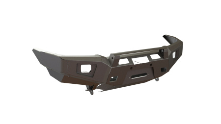 Бампер передний Toyota Land Cruiser Prado 120 REVO под балку и ПТФ STC-TLCP120-BFR-C1-L1L4