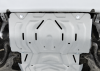 Фото изделия: Защита радиатора Rival Fiat Fullback 2016-/Mitsubishi L200 2015-/Mitsubishi Pajero Sport 2016- 333.4046.2 — изображение 1