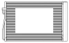 Радиатор кондиционера BMW 5 (E60,61) (03-) G LRAC26109