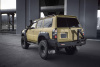 Бампер задний Nissan Patrol Y61 1997+ калитка справа, фонари STC-NPY61-BR-C2-L1