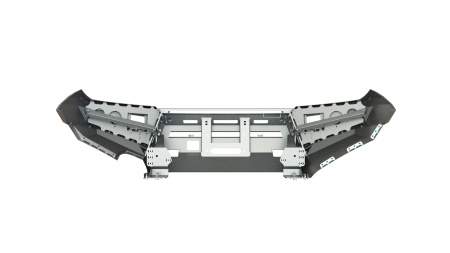Бампер передний Toyota Land Cruiser 200 2008-2015 под балку и ПТФ STC-TLC200/08-BF-C1-L1L4