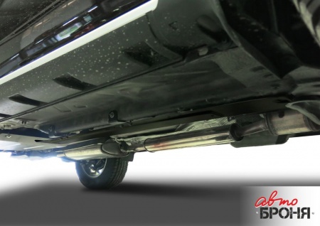Защита топливных трубок АвтоБроня Nissan Terrano/ Renault Duster  111.04716.1