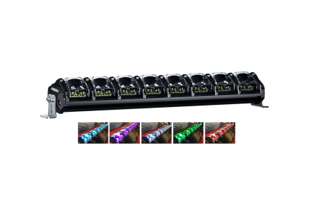 Светодиодная фара комбинированного света AURORA 508 мм 248W LED с RGB подсветкой ALO-N-20