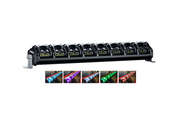Светодиодная фара комбинированного света AURORA 508 мм 248W LED с RGB подсветкой ALO-N-20