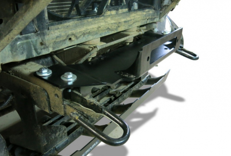 Кронштейн лебедки в штатный бампер RIVAL UAZ Patriot 2008-  L.6302.1