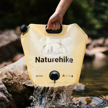 Канистра Naturehike Ling Wo для воды, 10 л., мягкая, голубая CNK2450CF027-10BL