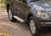 Фото изделия: Порог-площадка Silver F173AL + комплект крепежа Rival Mitsubishi Pajero IV F173AL.4002.1 — изображение 1