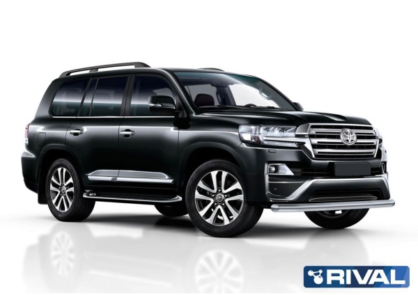 Защита переднего бампера d76 RIVAL Toyota Land Cruiser 200 Executive 2016-2017  R.5717.013