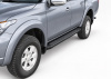 Фото изделия: Порог-площадка Black F193ALB + комплект крепежа Rival Mitsubishi L200 F193ALB.4003.1 — изображение 1