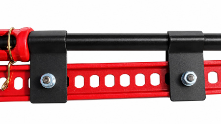 Детали и установка: Кронштейн домкрата для крепления High-Lift Jack на экспедиционный багажник OJ 09.016.01