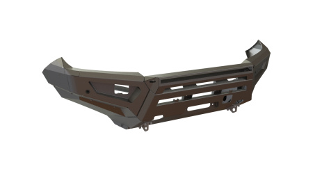 Бампер передний Toyota Land Cruiser 200 2008-2015 под балку и ПТФ STC-TLC200/08-BF-C1-L1L4