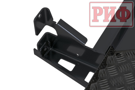 Пороги РИФ силовые Toyota Land Cruiser Prado 150 (чёрные) RIF150-40000-BL