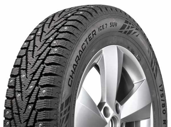 Фото покрышки: Шина IKON Tyres Character Ice 7 SUV 235/75 R15 105T (Nordman 7 SUV) шипованные TS77998